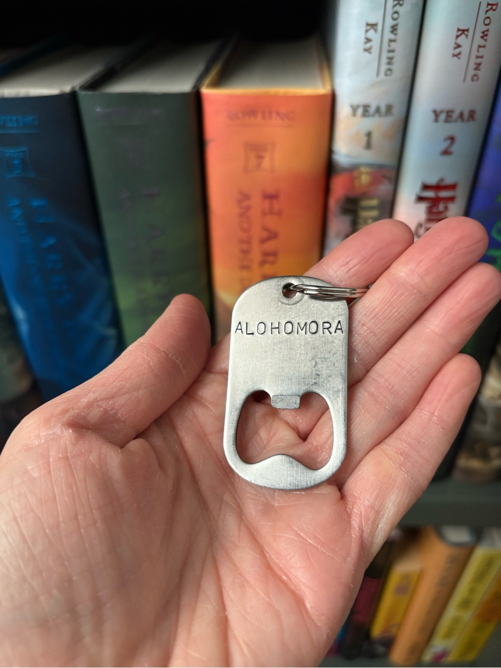 Alohomora Harry Potter Bottle Opener